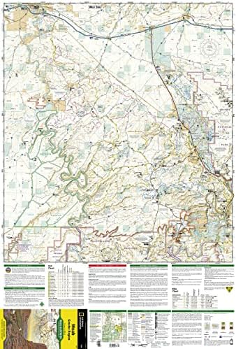 National Geographic Trails Illustrated Map 2022 Moab Greater Region - 画像 (5)